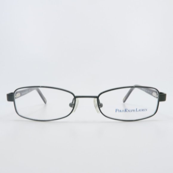 Polo Prep 8023 333 47mm Olive Metal/Brown Tortoise Rectangle Kids New Eyeglasses - Picture 2 of 10